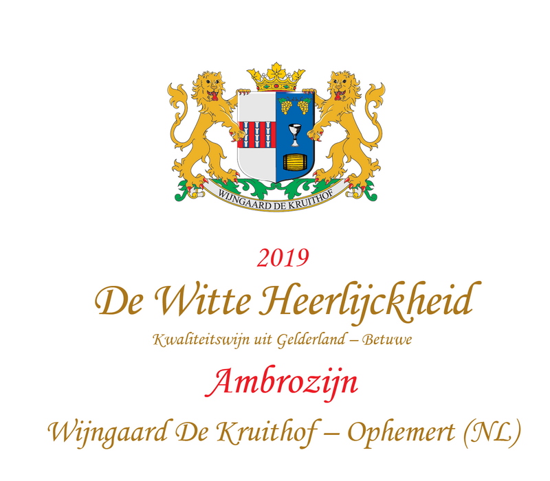 Wijngaard De Kruithof - De Witte Heerlijckheid Ambrozijn