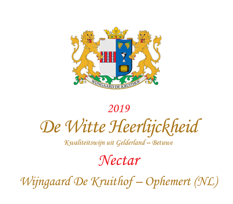 Wijngaard De Kruithof - De Witte Heerlijckheid Nectar