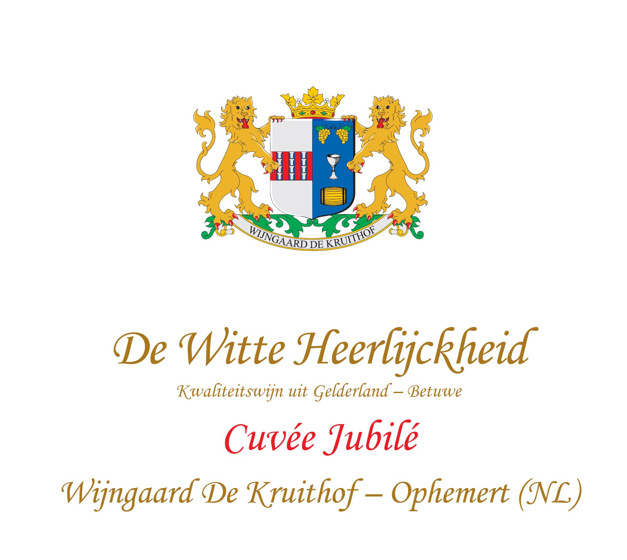 Wijngaard De Kruithof - De Witte Heerlijckheid Ambrozijn