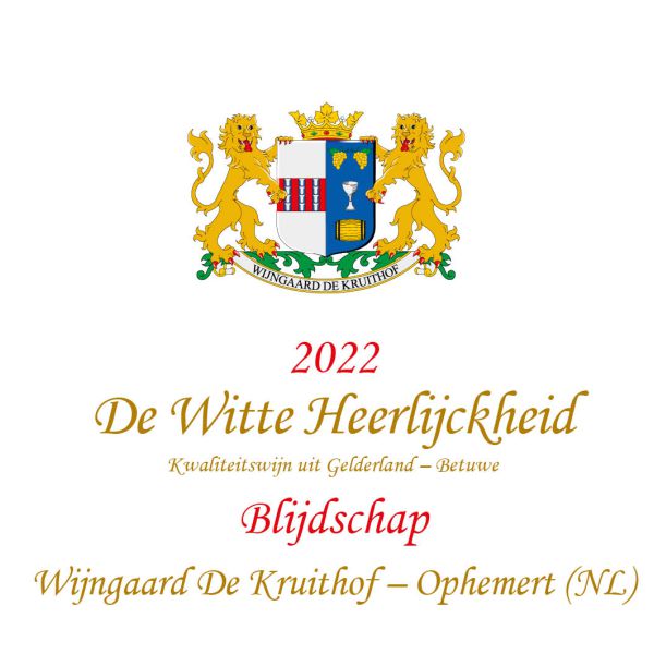 Wijngaard De Kruithof - De Witte Heerlijckheid Madeliefje